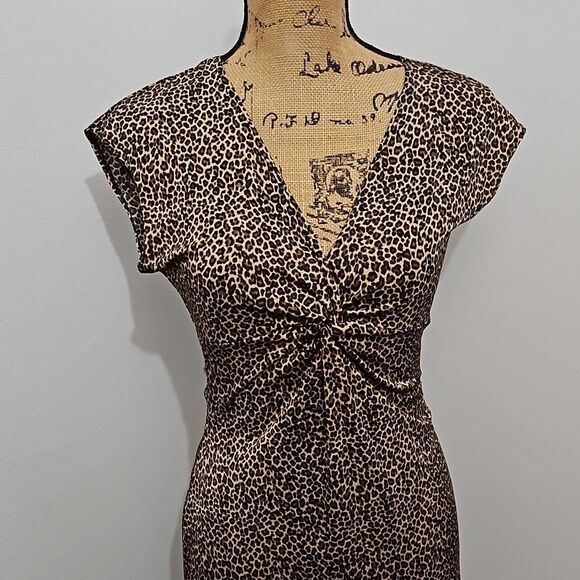 PerSeption jaguar print dress size Small - Picture 4 of 9